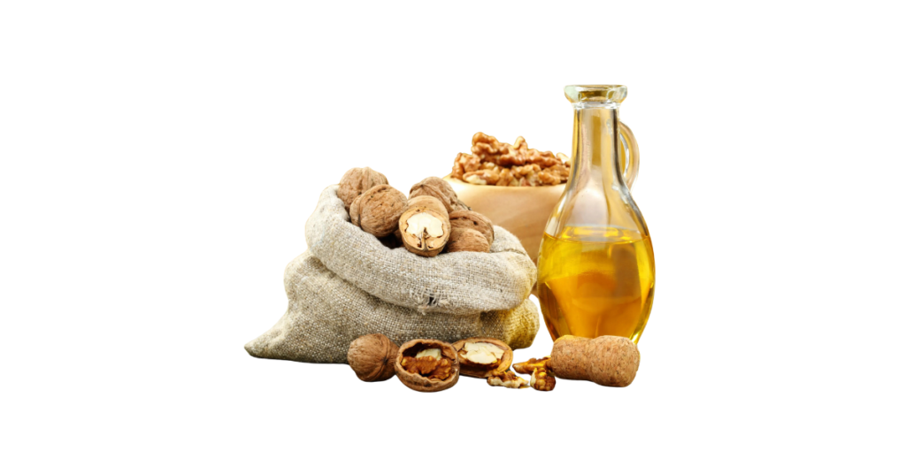 Studio photos of the most common pecan oil substitutes and pecan oil alternatives.