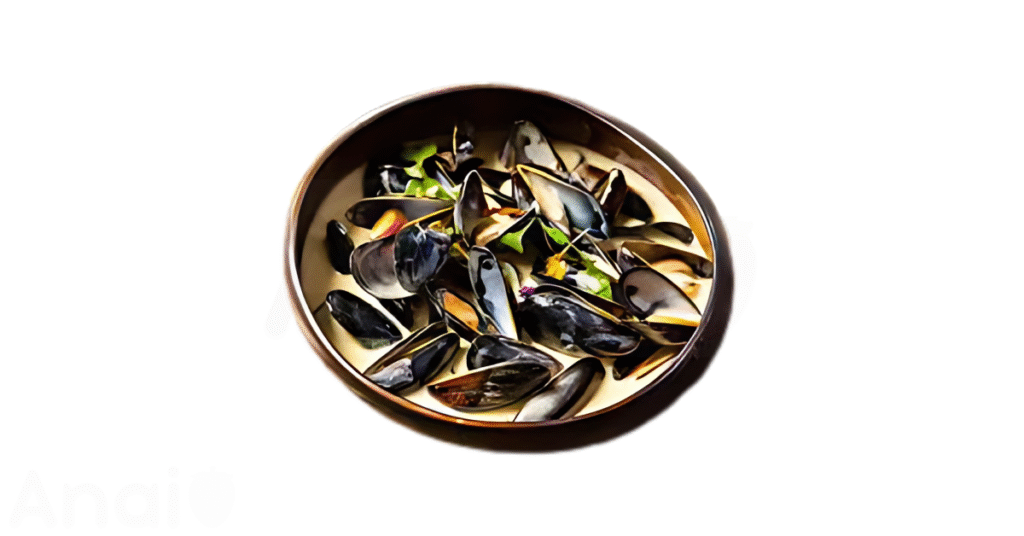 An easy mussel recipe using mussels as the main ingredient