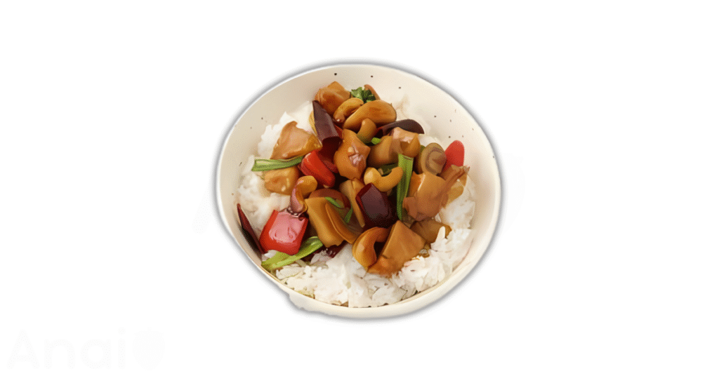 An easy cashew recipe using cashews as the main ingredient