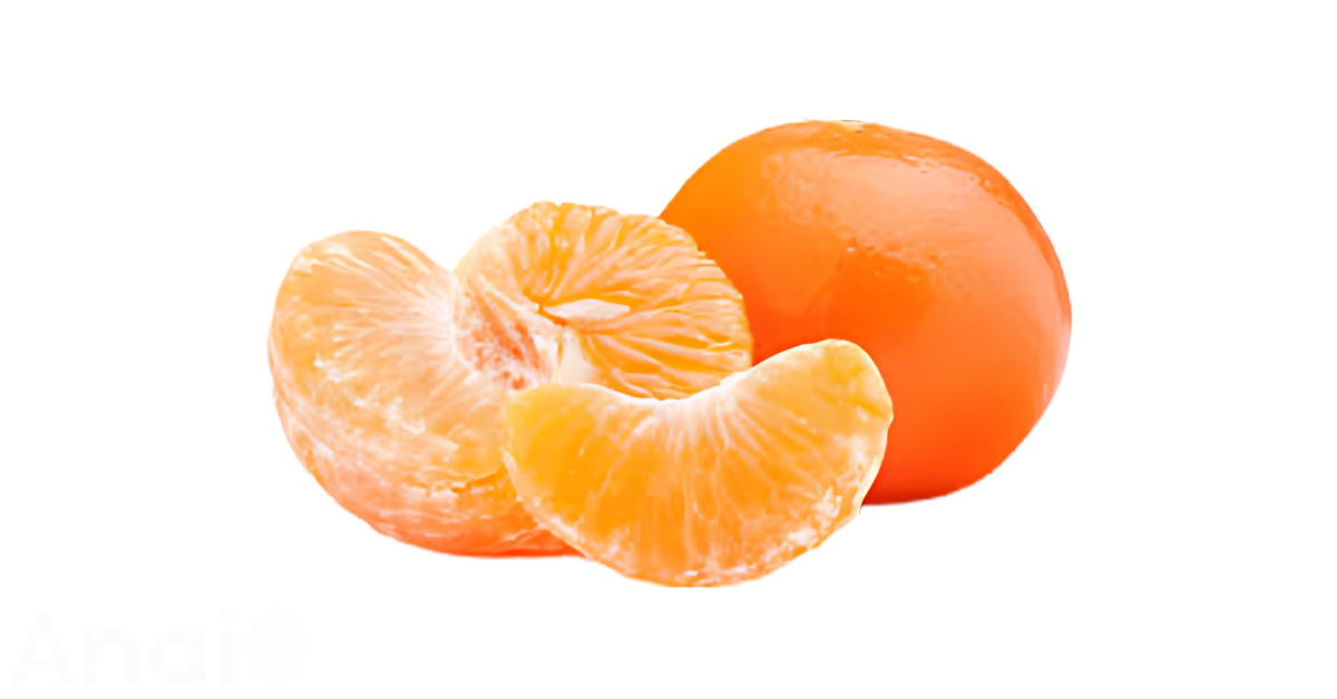 A close-up picture of tangerines related to tangerine nutrition facts, in white background.