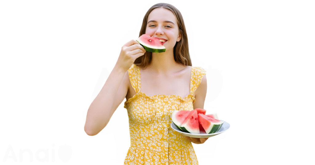 An easy watermelon recipe using watermelons as the main ingredient