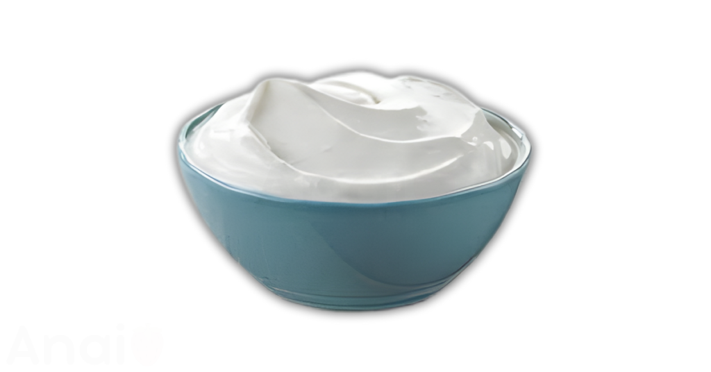 Studio photos of the most common yogurt substitutes and yogurt alternatives.